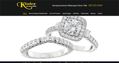 Desktop Screenshot of kinleyjewelers.com